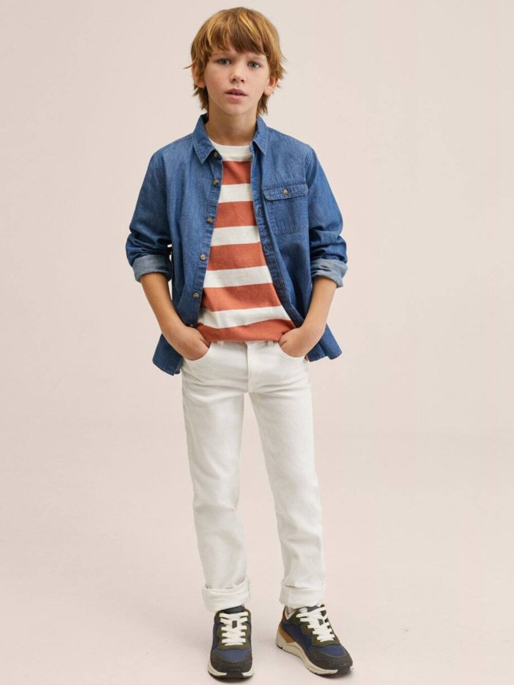 MANGO Denim shirt 8